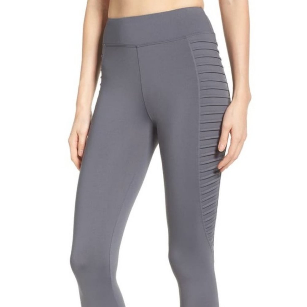 Koral Gray Moto Leggings - Size S